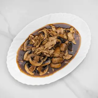 pollo con champiñones