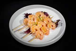 092. Brochetas De Gambas (4 Uds.)