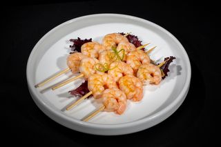 092. Brochetas De Gambas (4 Uds.)