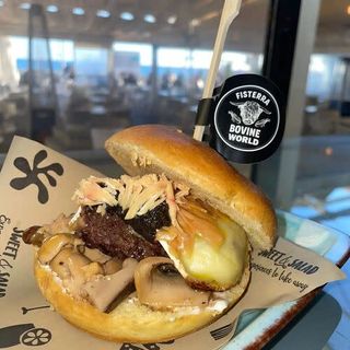 Hamburguesa Foie & Setas