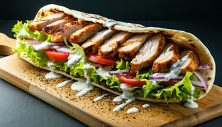 XXL пилешки дюнер