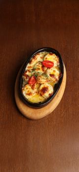 შამპინიონები სულუგუნით/Champignons with Suluguni