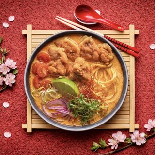 Карі лакса з куркою