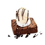 Brownie Con Helado