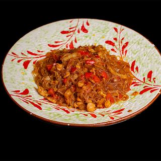 160. Fideos Celofán Con Picante