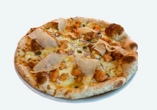 Pizza de salmón (30 cm.)