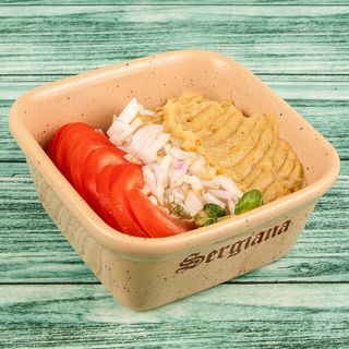 Salată de vinete cu rosii