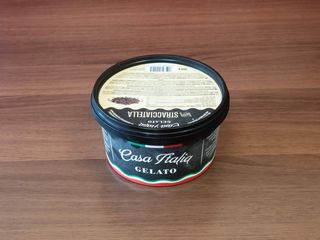 Vaschetta gelato casa Italia alla stracciatella