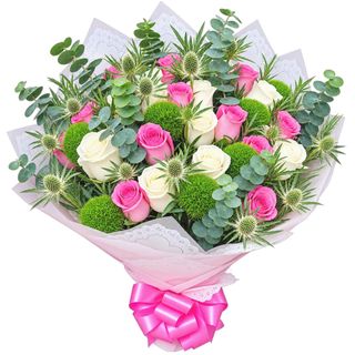 Pastel Garden Bloom