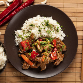 Arroz Con Ternera Y Verdura