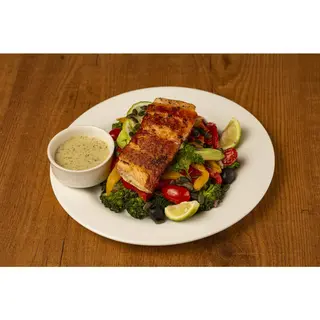 Grilled Salmon Salad