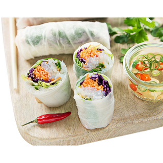 rouleaux de printemps végétarien
