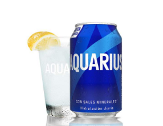 Aquarius Limón Lata 330ml
