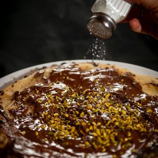 CALZONE DE NUTELLA Y PISTACHOS