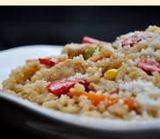 Ризото с пиле, зеленчуци и къри (450г)