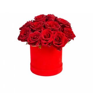 Flower Box 15 czerwonych róż