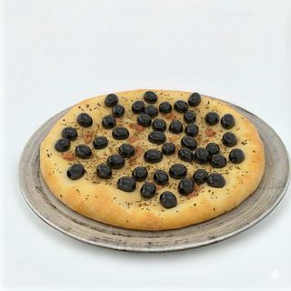 Focaccia con olive