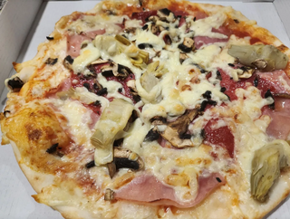 Pizza Clásica Pequeña 4 Estaciones (20 Cm.)