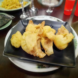 Wan Tun Frito Con Queso