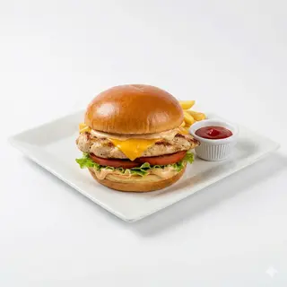 Hamburguesa De Pollo