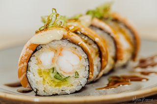 Ebiten sake tataki fusion