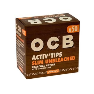 Filtre SLIM Ø7mm, Neinalbite, Carbon Activ - OCB  x50buc