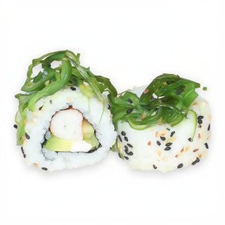27 California Roll Cangrejo, Aguacate, Pepino, Algas Y Philadelphi (8 Pzs.)