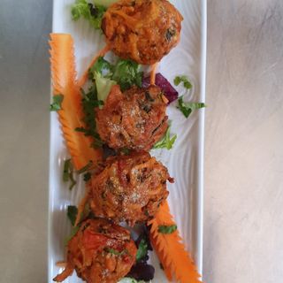  Vegetales Pakora