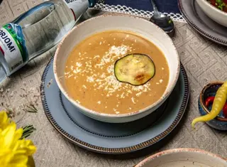 Supa crema de vinete