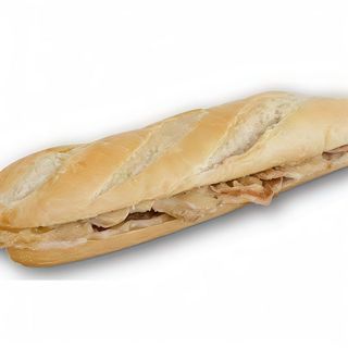 Bocadillo de lomo fresco simple