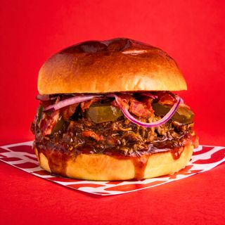 Pulled pork Burger