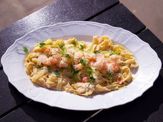 Паста з креветкою