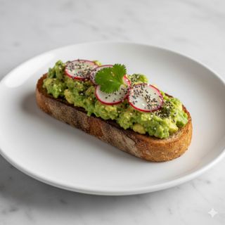 Tostada avocado