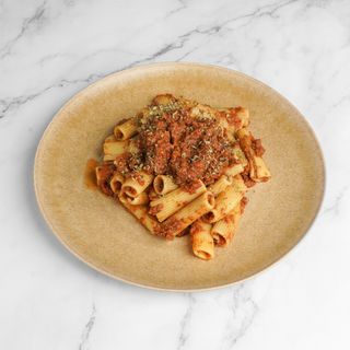 Rigatoni Boloñesa