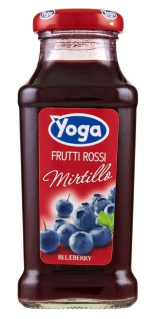 Succo di frutta Yoga al mirtillo 20 cl