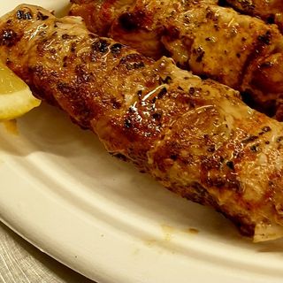 Souvlaki maiale solo carne 1 pezzo