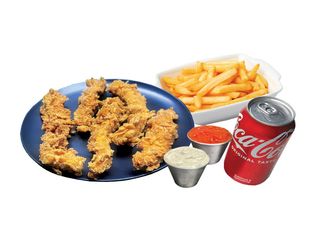 Menú Tiras Mr Pollo Receta Crispy (5 Uds.)