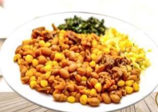 Githeri Special (Peas / Beef)