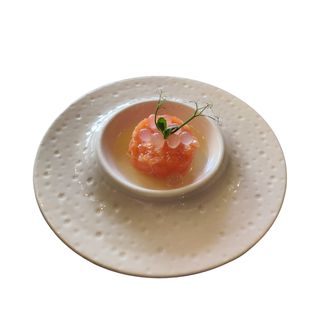37-Tartare Salmone Litchi