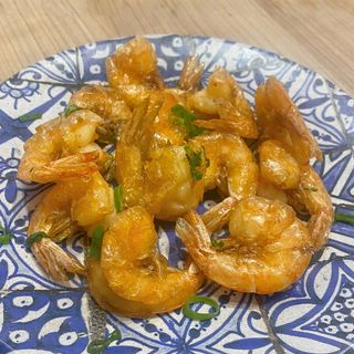 Gamberi sale e pepe 椒盐虾