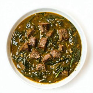 Cordero Con Espinacas