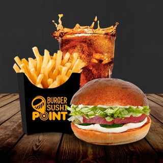 "Меню Бургер з тунцем"