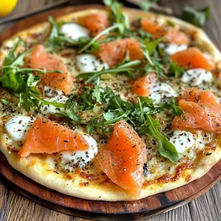 Pizza Saumon