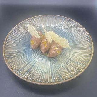 El pan con chocolate, aceite y sal de Les Finestres