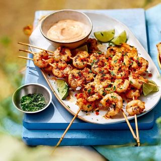 Prawns Kebab