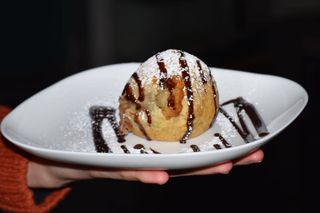 804. Gelato fritto al cioccolato