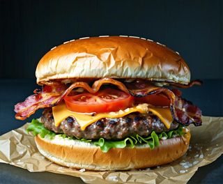 Bacon cheeseburger