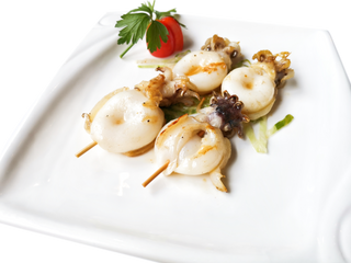 61. Spiedini di seppie - 4 pezzi