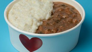 ღომი და ლობიო