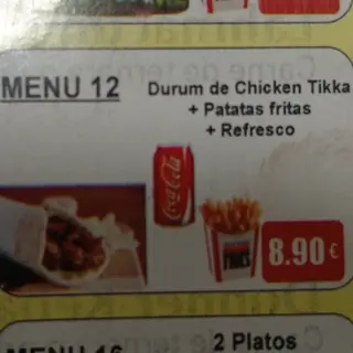 Menú 12